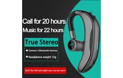 Wireless Bluetooth Headphones Stereo Bass Headset with Mic Business Bluetooth Earphones Compatible with iPhone Xiaomi Huawei