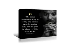 Kobe Bryant Inspirational Quotes Sports Art Decorative Painting 24&ast;18 inches &lpar;60&ast;45 cm&rpar;