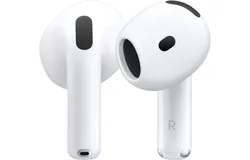 Apple AirPods 4 Wireless Earbuds&comma; Bluetooth Headphones&comma; with Active Noise Cancellation&comma; Adaptive Audio&comma; Transparency Mode&comma; Personalized Spatial Audio&comma; USB-C Charging Case&comma; Wireless Charging&comma; H2 Chip