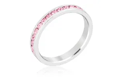 Stylish Stackables Crystal Ring