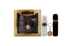 Cuba Royal by Cuba for Men - 3 Pc Gift Set 3&period;3oz Eau de Toilette Spray&comma; 3&period;3oz After Shave&comma; Key Chain