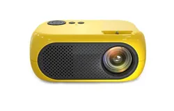 Mini Portable Projector&comma; 30&comma;000H Compact Movie Projector for Outdoor Home Theater with Remote Control&comma; HD 1080P HDMI &lpar;US Plug&rpar;