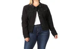 Nina Rossi Classic Distressed Jacket In Black