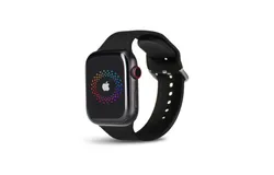 Apple Watch Series 7 &lpar;GPS&comma; 41MM&rpar; - Black Aluminum Case with Starlight Sport Band &lpar; Excellent Refurbished&rpar;