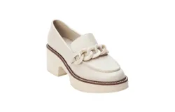 Matisse Louie Platform Loafer In Bone