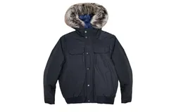 Michael Michael Kors Men Down Puffer Hooded Bomber Coat Jacket