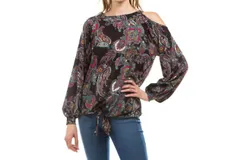 Vava Alyssa Top In Paisely