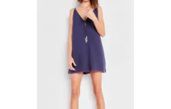 Lisa Todd Beachy Keen Romper In Navy