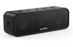 Anker Soundcore 3 Portable Bluetooth Speaker Stereo PartyCast Tech IPX7&comma;Black