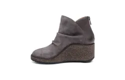 Aetrex Women&apos;s Kara Wedge Boot In Charcoal