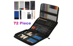 72 Pieces Sketch Color Leads Painting Set New Arrival 72PCS Sketch Pencils and Color Pencil Set Art Supplies 72 piece sketch pencil set