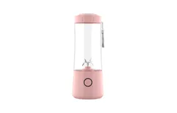 Portable Blender&comma; USB Personal Blender for Smoothies and Shakes&comma; Six-Blade Mini Blender &lpar;Pink&rpar; for Baby Food&comma; Travel&comma; Gym&comma; and More