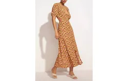 Faithfull The Brand Bellavista Midi Dress In La Gomera Floral Print
