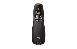 ogitech Wireless Presenter R400&comma; Wireless Presentation Remote Clicker with Laser Pointer