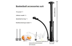 Pump Basketball Bags Ball Bags Air Needle Soccer Pickleball Swimming Rings Inflatable Cartridge Universal Compact and Portable-pump set2