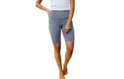 143 Story Aero Biker Shorts In Charcoal