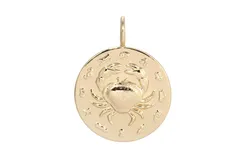 Zodiac Pendant Cancer by eklexic