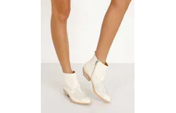 Dolce Vita Uma Ankle Boot In Off White
