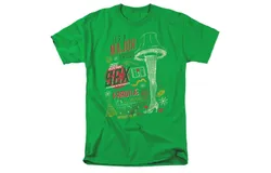 A Christmas Story Its A Major Prize Short Sleeve Adult Tee &sol; T-Shirt