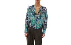 Maria Cher Lugo Mia Shirt In Mix 2 Blue