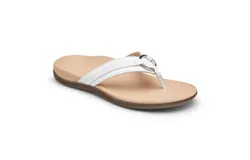 Vionic Women&apos;s Tide Aloe Flip Flop Sandal In White