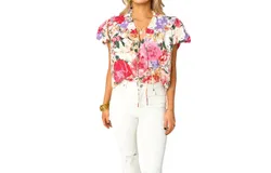 Buddylove Leeland Love Story Top In White