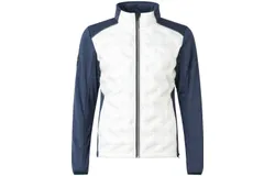 Abacus Sportswear Us Women Elgin Hybrid Jacket In White&sol;navy