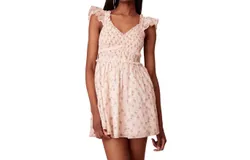 Loveshackfancy Sunshine Mini Cotton Dress In Cherry Kisses