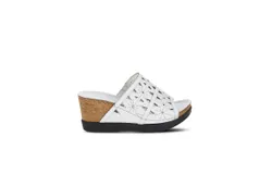 Spring Step Shoes Women Fusa Wedge Sandal In White
