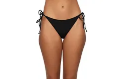 O&apos;neill Saltwater Solids Maracas Medium Bikini Bottom In Black