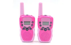Wishouse Walkie Talkies for Kids 2 Pack-Pink