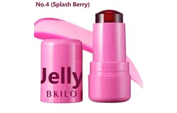 Jelly Blush Set Rouge Cream Face and Lip Dual-use Lipstick Jelly Blush-Splash Berry