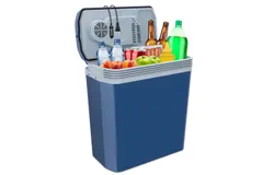 Ivation 24L Electric Cooler & Warmer Portable Car Fridge with Handle for Camping