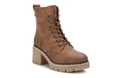 Xti Women&apos;s Lace-Up Booties In Camel