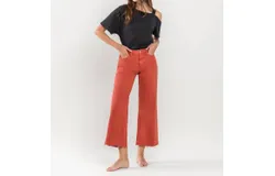 Vervet By Flying Monkey Olivia Jeans Rust In Bossa Nova