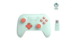 8BitDo Ultimate C Wireless 2&period;4G Gaming Controller Gamepad Joystick for PC Windows 10 11 Steam Deck Raspberry Pi Android-mint green