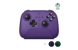 8Bitdo Ultimate 2&period;4g Wireless Controller with Charging Dock&comma;  for PC&comma; Android&comma; Steam Deck & Apple &comma;Purple