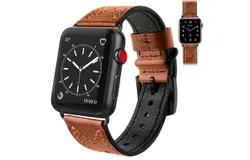 Watch band for apple watch1&sol;2&sol;3&sol;4&sol;5&comma; apple watch iwatch iwatch head layer cowhide&comma; apple leather strap