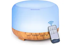 Essential Oil Diffuser&comma; 500ml Humidifier&comma; Aroma Night Light&comma; Aroma Diffuser with Remote Control&comma; Essential Oil Diffuser for Large Rooms