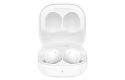 SAMSUNG Galaxy Buds 2 True Wireless Bluetooth Earbuds&comma; Noise Cancelling&comma; Ambient Sound&comma; Lightweight Comfort Fit In Ear&comma; Auto Switch Audio&comma; Long Battery Life&comma; Touch Control US Version&comma; White（Renewed）