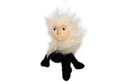 Dog Toy&comma; Comedy&comma; Plush Squeaker Friends Marcel Ross Pet Monkey&comma;DTPT-FRNV&comma; 5&period;5" 8"