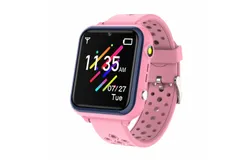 Kids Smart Game Watch, IP67 Waterproof Kids Smart Phone Watch with 11 Puzzle Games, HD Touch Screen Music Player Camera VCR Alarm Clock, Birthday Learning Toys Boys Girls Smart Watch