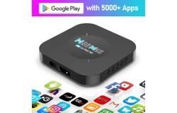 H96MAX Android 11 TV Box&comma; 2GB Memory Media Player&comma; 16GB Smart TV Box with Remote Control &lpar;US Plug&rpar;