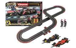 Carrera GO&excl;&excl;&excl; Electric Powered Slot Car Racing Kids Toy Race Track Set 1&colon;43 Scale&comma; Flying Lap