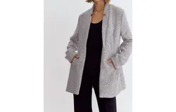 Entro Forever By Your Side Jacket In Heather Grey