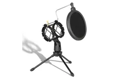 Desktop Mic Stand&comma; Microphone Stand Desk Tripod Stand for Recording