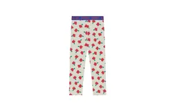 Bonmot Girl&apos;s Allover Flowers Legging In Ivory