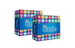 3&period;0 by Uzzle Games - 2-8 Players Board Game Bundle&comma; Family Board Games for Children & Adults&comma; Block Puzzle Games for Ages 4&plus; &lpar;2 Pack&rpar;