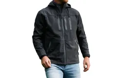 Burlebo Challenger Jacket In Gun Metal Grey