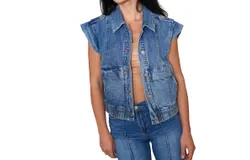 Habitual Utility Vest In Ocean